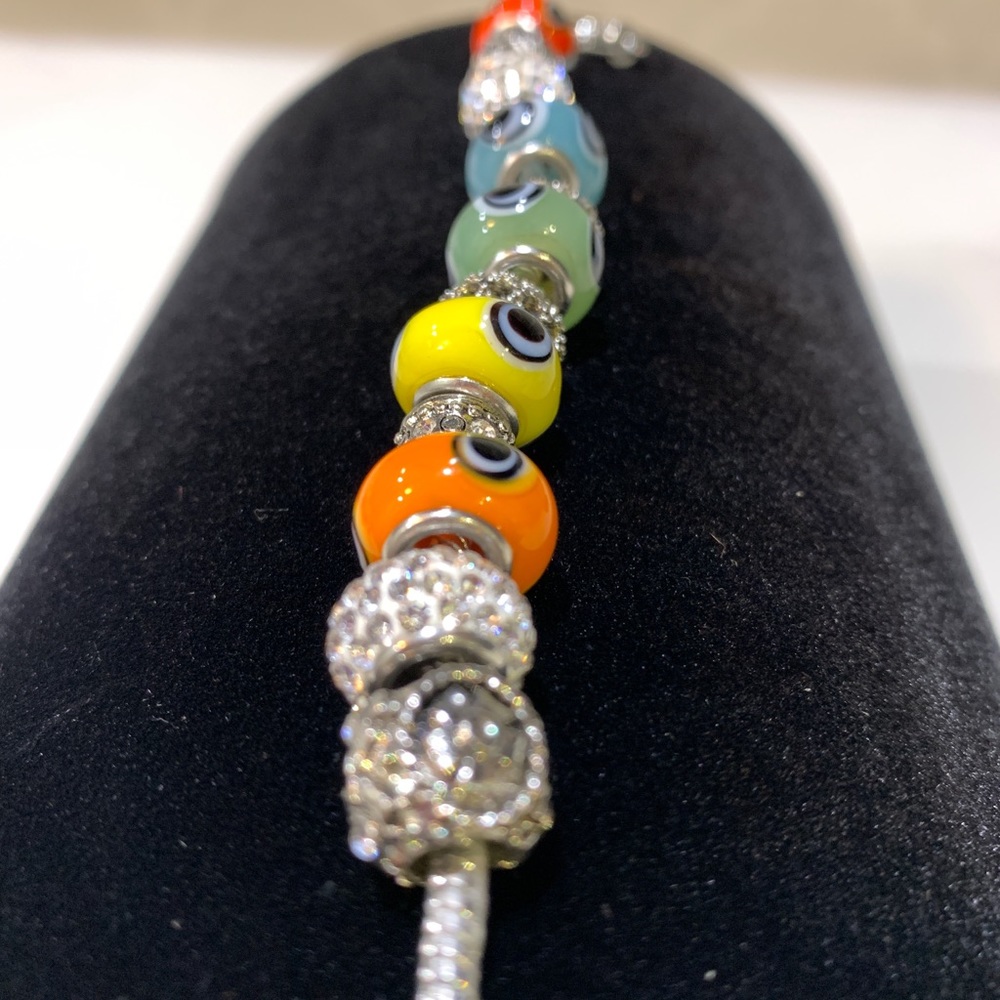 Unbranded multicolor evil eye bracelet